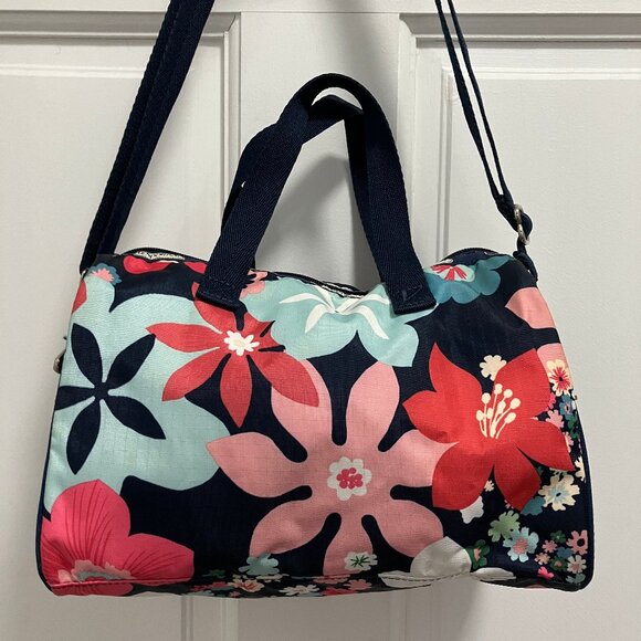 LeSportsac Melanie floral print mini crossbody shoulder bag small NWOT NEW - Picture 5 of 11